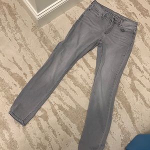 Calvin Klein gray jeans size 6